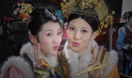 甄嬛传花絮孙俪蔡少芬,孙俪蔡少芬幕后互动，姐妹情深引关注