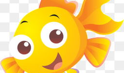 金鱼卡通图片,灵动水族，趣味盎然